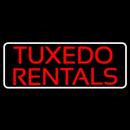 Tuxedo Rentals Handmade Art Neon Sign