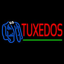 Tuxedos Logo Green Line Handmade Art Neon Sign