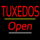 Tuxedos Open Yellow Line Handmade Art Neon Sign