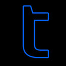 Tumbler Handmade Art Neon Sign