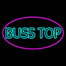 Turquoise Bus Stop Handmade Art Neon Sign