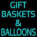 Turquoise Gift Baskets Balloons Handmade Art Neon Sign