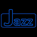 Turquoise Jazz With Border Handmade Art Neon Sign