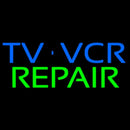Tv Vcr Repair Handmade Art Neon Sign