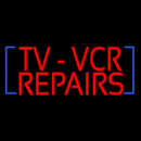 Tv Vcr Repair Handmade Art Neon Sign