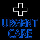Urgent Care Plus Logo Handmade Art Neon Sign