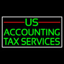 Us Accounting Tax Service 1 Handmade Art Neon Sign