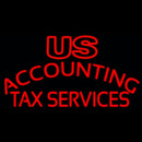 Us Accounting Tax Service Handmade Art Neon Sign