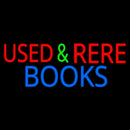 Used And Rare Books Handmade Art Neon Sign