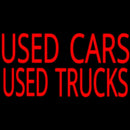 Used Cars Used Truckes Handmade Art Neon Sign