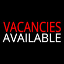 Vacancies Available Handmade Art Neon Sign