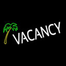 Vacancy With Tree Handmade Art Neon Sign