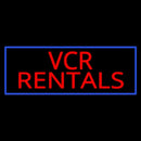 Vcr Rentals Handmade Art Neon Sign