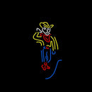 Vegas Cowboy Handmade Art Neon Sign