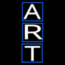 Vertical Art Handmade Art Neon Sign