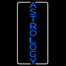 Vertical Astrology Handmade Art Neon Sign
