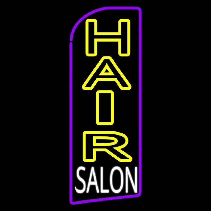 Vertical Hair Salon Handmade Art Neon Sign