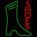 Vertical Red Shoes Handmade Art Neon Sign