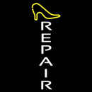 Vertical Shoe Repair Handmade Art Neon Sign