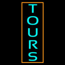 Vertical Tours Handmade Art Neon Sign