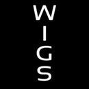 Vertical White Wigs Handmade Art Neon Sign