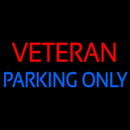 Veteran Parking Only Handmade Art Neon Sign