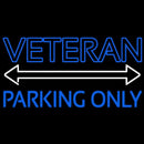 Veteran Parking Only Handmade Art Neon Sign