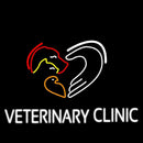 Veterinary Clinic Handmade Art Neon Sign