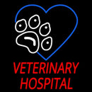 Veterinary Hospital Handmade Art Neon Sign