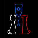 Veterinary Pet Clinic Handmade Art Neon Sign