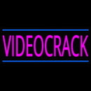 Video Crack Handmade Art Neon Sign