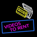 Videos To Rent Handmade Art Neon Sign