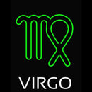 Virgo Logo Handmade Art Neon Sign