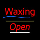 Waxing Open Yellow Line Handmade Art Neon Sign