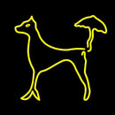 Wag The Umbrella Handmade Art Neon Sign