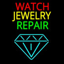 Watch Jewelry Repair With Logo Handmade Art Neon Sign