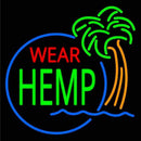 Wear Hemp Handmade Art Neon Sign