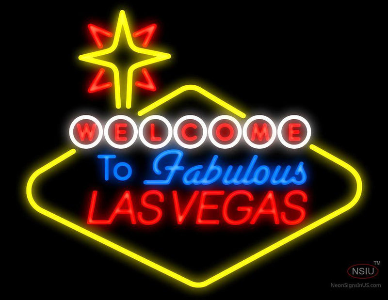 Welcome To Fabulous Las Vegas Neon Sign