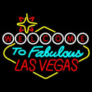 Welcome To Las Vegas Handmade Art Neon Sign