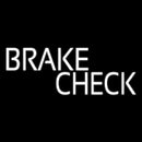 White Brake Check Handmade Art Neon Sign