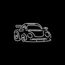 White Car Logo Handmade Art Neon Sign