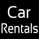 White Car Rentals Handmade Art Neon Sign