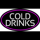 White Cold Drinks Handmade Art Neon Sign