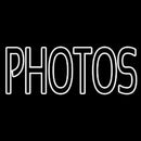 White Double Stroke Photo Handmade Art Neon Sign