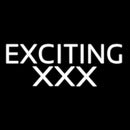 White Exciting Xxx Handmade Art Neon Sign