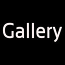 White Gallery Handmade Art Neon Sign