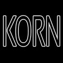 White Korn Handmade Art Neon Sign