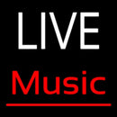 White Live Red Music Handmade Art Neon Sign