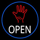 White Open Psychic Handmade Art Neon Sign