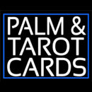 White Palm And Tarot Cards Block Handmade Art Neon Sign